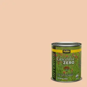440201q-1007 Rodda Paint 440201q-1007/pastel Cascadia Zero Interior Semi-gloss And Primer In Quart Pastel Peach