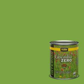Rodda Paint 440204q-0774/green Cascadia Zero Interior Semi-gloss And Primer In One Quart Green Gone Wild