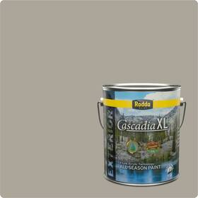 Rodda Paint 4601011-ca163/mushroom Cascadia Xl Exterior Velvet All Seasons And Primer In 1-gallon