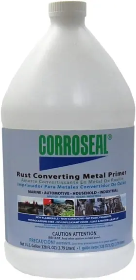 82331 Rodda Paint Company Water-based Rust Converter Metal Primer - 1 Gallon