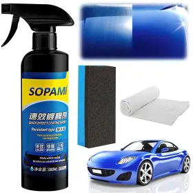 Roxai-001a Roxai Sopami Car Coating Spray 17.6 Oz Quick Effect Agent Oil Film Emulsi