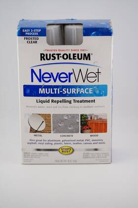 Rust-oleum 00009990 Rustoleum Never Wet Multi-surface Liquid Repellent Kit Brand New