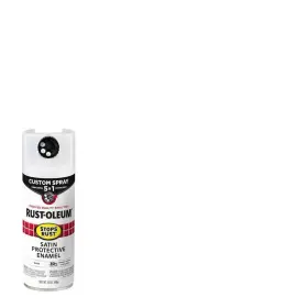 Rust-oleum 020066011642 Spray Paint Stops 12 Oz Satin White Superb