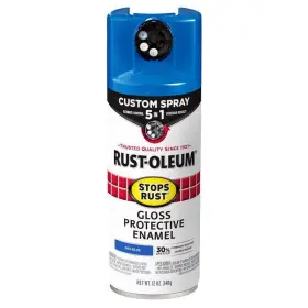 Rust-oleum 020066011901 Stops Custom Spray 5-in-1 Gloss Sail Blue Paint Case Of