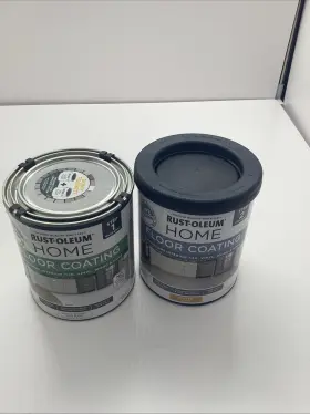 Rust-oleum 020066012564 Home Floor Coating Ultra White Base Coat And Topcoat Matte
