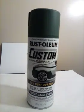 382596 Rust-oleum 020066022570 Automotive Custom Lacquer Spray Paint 11 Oz Gloss Camo Green