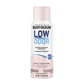 Rust-oleum 020066032265 Low Odor Premium Spray Paint 11 Oz Matte Dusty Rose
