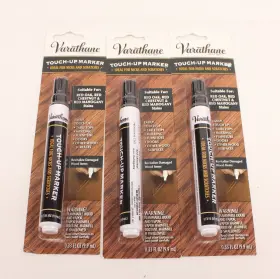 Rust-oleum 020066134464 3 Pack Rustoleum Varathane Wood Furniture Touch Up Marker Red Oak /mahogany New