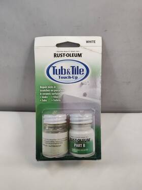 Rust-oleum 020066171438 Rust-oleum Tub And Tile Touch-up Paint 244166 Gloss White 0.54 Fl Oz