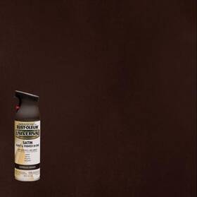 Rust-oleum 020066175764 Rust-oleum Universal Satin Espresso Brown Spray Paint 12 Oz Free Shipping