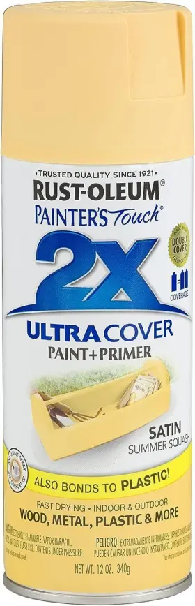 249064 Rust-oleum 020066187217 Painters Touch 2x Ultra Cover Spray Paint 12 Oz Sat Inch