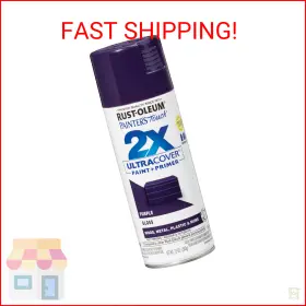 334042 Rust-oleum 020066187538 Painters Touch 2x Ultra Cover Spray Paint 12 Oz Gloss Purpl