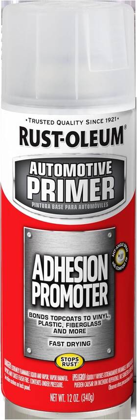 Rust-oleum 020066191467 Fast-drying Clear Adhesion Promoter Primer Spray - 11 Oz. For Automotive Use