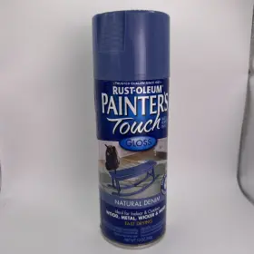 Rust-oleum 020066192587 Vtg Painters Touch Spray Paint Natural Denim Gloss 12 Oz Discontinued