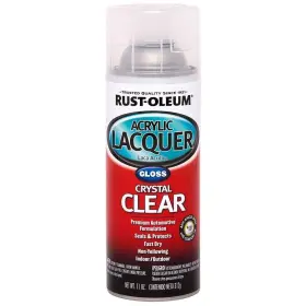 Rust-oleum 020066195076 Automotive Acrylic Lacquer Spray Clear Gloss 11 Oz