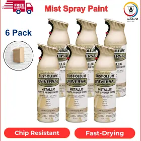 Rust-oleum 020066217792 Universal Spray Paint 11oz Pack Of 6 Champagne Mist All Surface