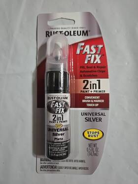 Rust-oleum 020066278151 Rust-oleum Fast Fix 2in1 Paint Primer Universal Silver New