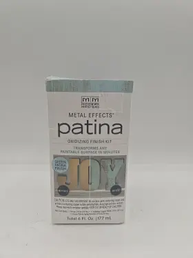 Rust-oleum 020066332051 Modern Masters Metal Effects Oxidizing Finish Kit-green Patina New Damaged Box