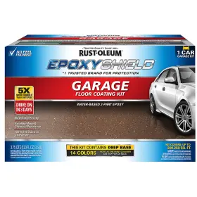 319536 Rust-oleum 020066360528 Epoxyshield Garage Floor Coating Deep Base Kit