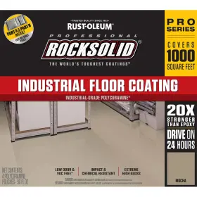 322761 Rust-oleum 020066371005 Indus Floor Coating 1000sq Ft Pro Series Mocha
