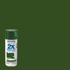 Rust-oleum 020066387419 Painters Touch 2x Ultra Cover Gloss Spray Paint 12 Oz Hunter Green