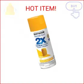346955 Rust-oleum 020066442378 Painters Touch 2x Ultra Cover Spray Paint 12 Oz Gloss Marig