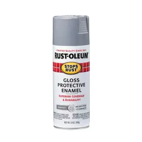Rust-oleum 020066778682 Stops Spray Paint 12 Oz Gloss Smoke Gray