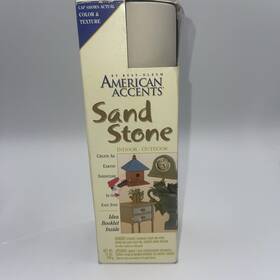 Rust-oleum 020066790981 American Accents Textured Spray Paint Rustoleum Sand Stone 7909 River 12oz