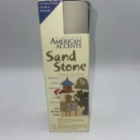 Rust-oleum 020066790981 American Accents Textured Spray Paint Rustoleum Sand Stone 7909 River 12oz