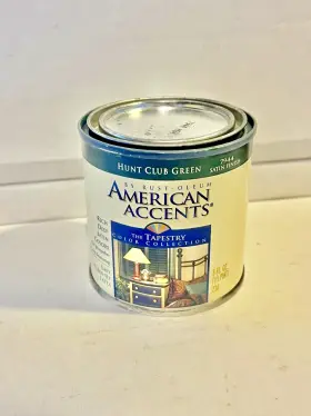 Rust-oleum 020066794477 Hunt Club Green Latex Satin Paint 7944 - 1/2 Pt