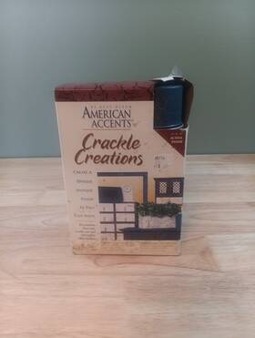 Rust-oleum 020066797584 Vintage 1997 Rustoleum American Accents 2 Step Crackle Creations Blue