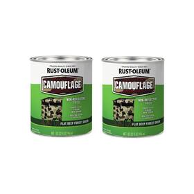 Rust-oleum 10020066020467 Rust-oleum 379560-2pk Specialty 32 Fl Oz Pack Of 2 Flat Deep Forest Green