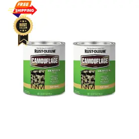 10020066020481 Rust-oleum 379562-2pk Specialty Camouflage 32 Fl Oz Pack Of 2 Flat Khaki