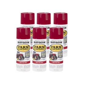 Rust-oleum 10020066331341 Troy Bilt Red Farm Implement Spray Paint 12oz Pack Of 6 Heavy Duty Preve