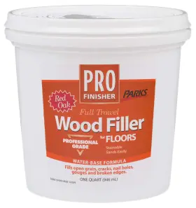 138914 Rust-oleum Floor Filler Quart Red Oak Parks Finish