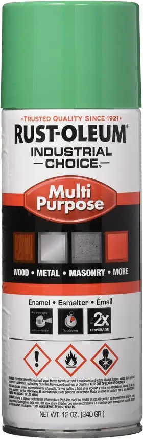 163280 Rust-oleum Rust-o-leum Industrial General Purpose Safety Geen Enamel 12oz