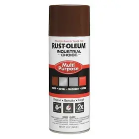 1674830 Rust-oleum Spray Paint Leather Brown Gloss 12 Oz