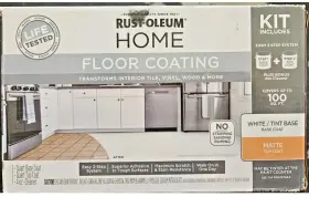 17368 Rust-oleum Home Floor Coating Ultra White Tint Base Matte Kit