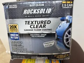 450-500sq Rust-oleum 183683016744 317382 Textured Clear Topcoat Floor Coating Satin Ft