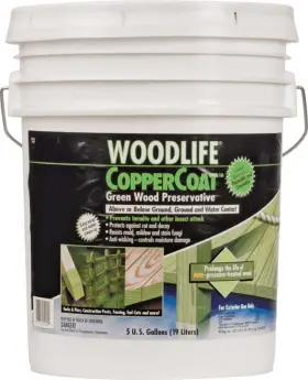 1902a Rust-oleum Wolman Preservative Green Liquid 5 Gal Can Pail Quantity 1