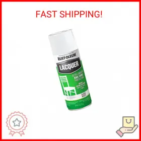 1904830 Rust-oleum Lacquer Spray 11-ounce Gloss White