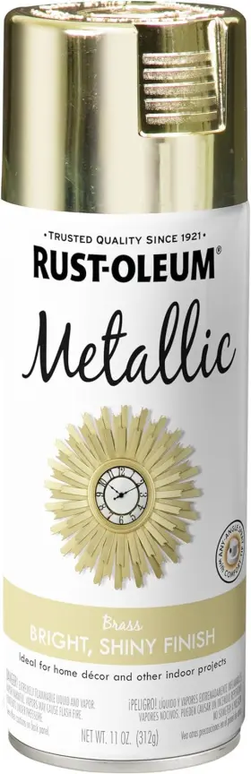 1936830 Rust-oleum Specialty Metallic Leafing Spray Paint Topcoat 11 Oz Aerosol