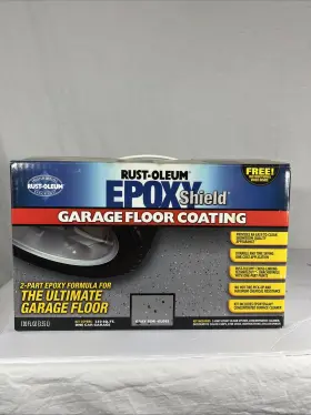 203005 Rust-oleum New Epoxy Shield Garage Floor Coating 120 Oz. Gray Semi Gloss