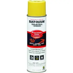 203025v Rust-oleum Inverted Marking Spray Paint Semi Gloss Yellow 17 Ounce
