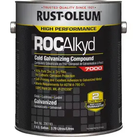 206193 Rust-oleum Galvanizing Compound Gray 1 Gallon
