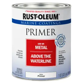 207016 Rust-oleum White Marine Coatings Metal Primer Quart