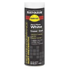 209567 Rust-oleum Preventative Spray Paint White Semi-gloss 15 Oz