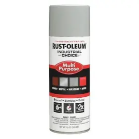214647 Rust-oleum Spray Paint Light Gray Gloss 12 Oz