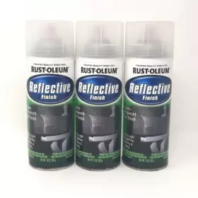 214944 Rust-oleum Reflective Finish 10 Ounce Pack Of 3 Cans Free Shipping