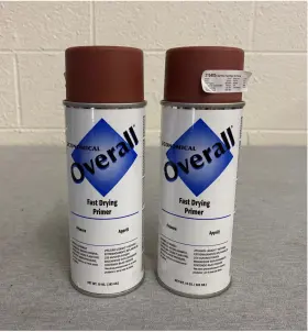 215405 Rust-oleum Red Fast Drying Primer Overall Spray 10oz. - 2 Pack